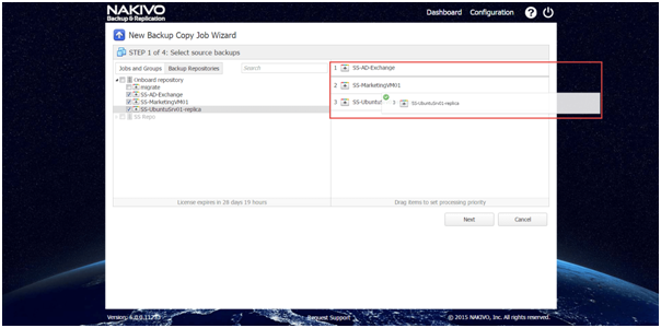 Setting the Processing Order